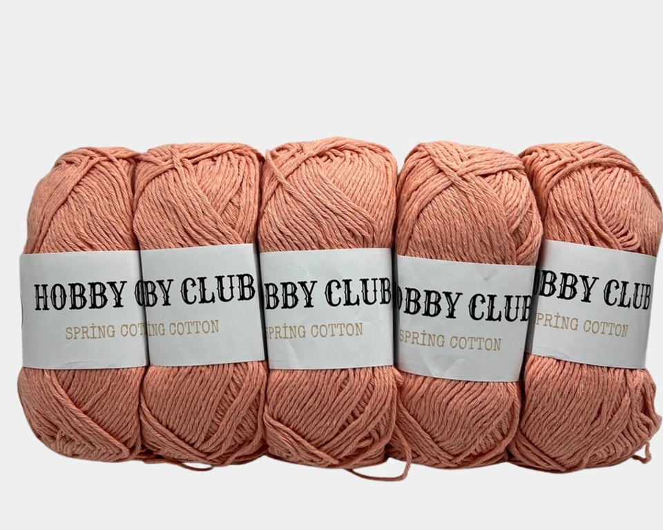 5x100g Natural Cotton Baumwolle Schulgarn/Topflappengarn LAGERRÄUMUNG Amigurumi - Bild 1 von 1