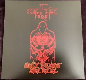 CELTIC FROST ONLY DEMOS ARE REAL LP SPLATTER VINYL 1984 & 1985 LIMITED 300 METAL - Picture 1 of 6