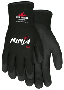 Guantes de trabajo MCR Safety Ninja aislados de hielo frío invierno clima seguridad trabajo 1 par - Imagen 1 de 7