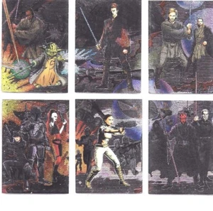 STAR WARS HERITAGE WAVE 1 ETCHED FOIL 6 CARD SET CHOOSE - Picture 1 of 16