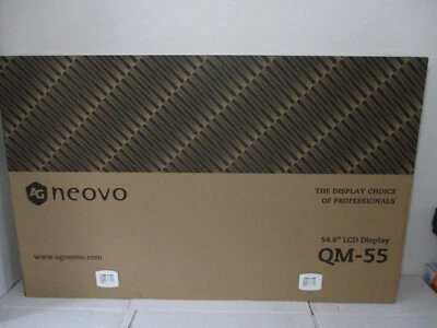 AG Neovo Digital Signage QM-55 Display QM550011G0000 Monitor 55 Zoll UHD- - Bild 1 von 4