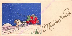 Mignonette Postal Antigua Mejor Felicitación ca1936 - Bild 1 von 2