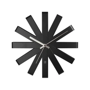 Umbra Ribbon Wall Clock, Black, 2118070-040 - Picture 1 of 9