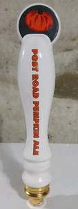 BROOKLYN BREWERY - POST ROAD PUMPKIN ALE Bier Zapfhahn Griff Glas NOS unbenutzt Fass - Bild 1 von 11