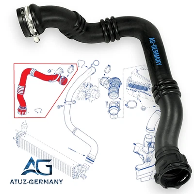 Original AG® Turboschlauch für Renault Laguna III Latitude 2.0 DCI 8200551943 - Bild 1 von 3