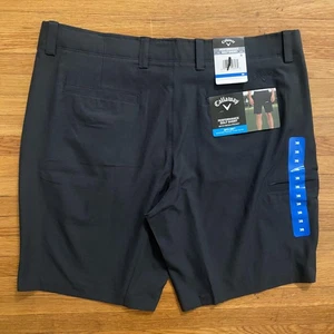 Callaway Shorts Herren 38 schwarz Performance Golf Textur Opti-Dri Stretch CGB5F059 - Bild 1 von 12