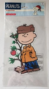 Peanuts Charlie Brown Weihnachtsbaum Fensterklammern doppelseitig Gel NEU 2012 - Bild 1 von 2