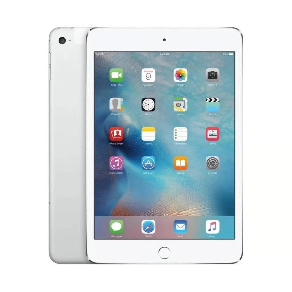 Apple iPad mini 4 (2015) Wi-Fi + Cellular Silber 128 GB Tablet Refurbished Gut - Bild 1 von 1