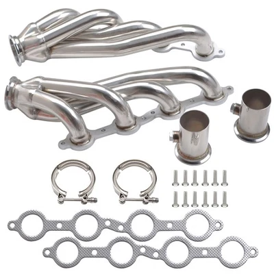 Cabeçalhos 1-5/8" 304SS para LS Swap V8 4.8L-6.2L - Compatível com 60-86 Chevy/GMC C10 - Imagem 1 de 4