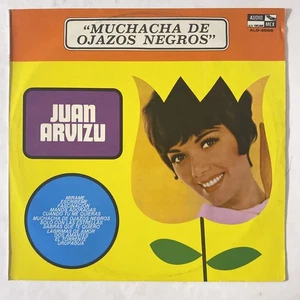 JUAN ARVIZU - MUCHACHA DE OJAZOS NEGROS - MEXICAN LP, BOLERO - Picture 1 of 4