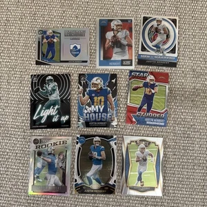 (9) Justin Herbert Card Lot 2020 Rookies / 2021-22 Parallels - Picture 1 of 2