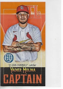 2021 Topps Gypsy Queen Yadier Molina Captain Insert Card - Picture 1 of 1