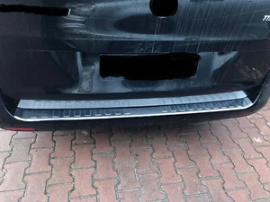Ladekantenschutz Edelstahl mit Abkantung für MERCEDES V-Klasse W447 VOLL SCHUTZ - Bild 1 von 4