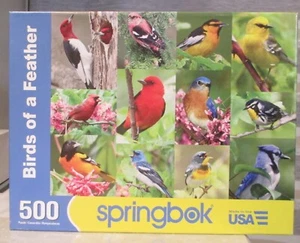 VÖGEL EINER FEDER - vollständig - Springbock Puzzle - Bild 1 von 2
