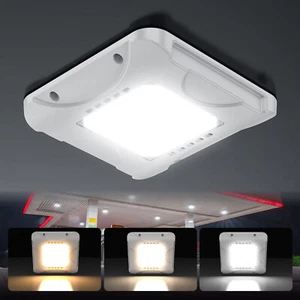 LED Canopy Gas Station Light 150W 21000LM Surface Mount LED Carport Ceiling Lamp - Picture 1 of 14