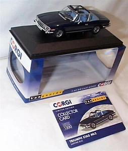 VANGUARDS Triumph Stag MK2 Sapphire Blue RHD UK VA10112 ltd ed - Picture 1 of 2