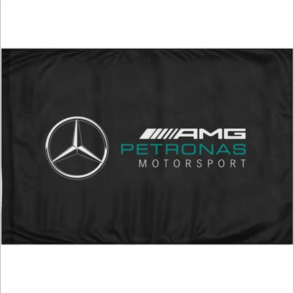 MERCEDES AMG Petronas Motorsport F1 2018 Flag Black