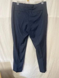 Perry Ellis Portfolio Men's Dress Pants Blue Size 36 X 32 Modern Fit - Picture 1 of 2