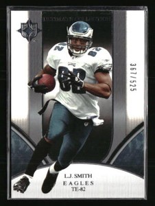L.J. Smith 2006 Upper Deck  Ultimate Collection #148  Football Card