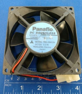 PANAFLO FBH-09A12H DC BRUSHLESS VENTILATOR 12V 0,27A   - Bild 1 von 3