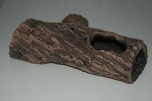 Aquarium Keramik Brutstamm Baumstamm 19 x 13 x 5 cm Plecs, Welse & Krebse - Bild 1 von 5