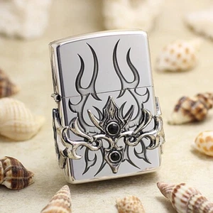 Original Zippo Feuerzeug Vintage Unikat Windproof Armor Lighters, Design Nummer 55 - Bild 1 von 6