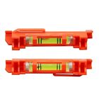 Precise and Reliable 2pcs Spirit Bubble Level Construction for DIY Enthusiasts