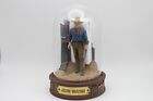 Franklin Mint John Wayne Champion Of The West Glass Domed Sculpture