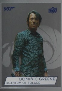2019 James Bond Collection Silver Foil Mathieu Amalric Dominic Greene as #55 ki5