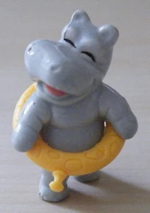 Die Happy Hippos / Planscher Pauli / loser Schwimmreif /D 1988 / 100% Ü-Ei / Top - Bild 1 von 5