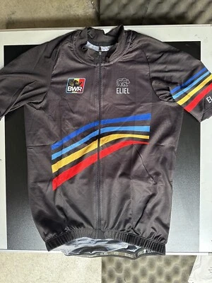 Nueva Jersey ELIEL BWR MUJER NEGRA Ciclismo Belga Waffle Ride GRANDE L Ciclismo Foto 1 de 4
