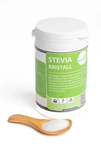 200 g Stevia Kristall in praktischer Dose, Top Produkt, Zuckerfrei, sehr beliebt - Bild 1 von 7