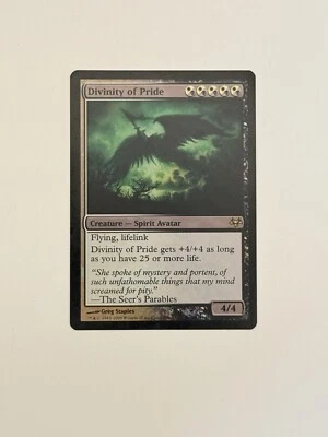 MTG FOIL Divinity of Pride Eventide Magic the Gathering Lightly Played LP - Image 1 of 3
