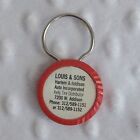 Vintage Chicago Auto Incorporated Keychain Louis Sons Harlem Addison Kelly Tire