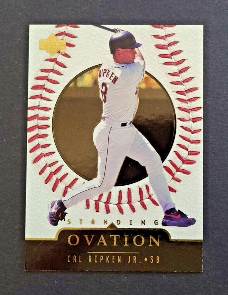 1999 Upper Deck Ovation - Standing Ovation Cal Ripken Jr. #18 SN /500 - Orioles - Image 1 of 4