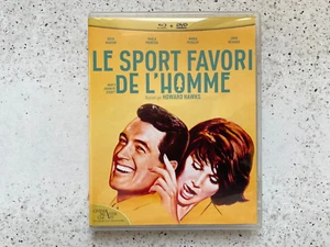 LE SPORT FAVORI DE L'HOMME Rock Hudson, COFFRET BLU RAY+ DVD INTROUVABLE - Imagen 1 de 1