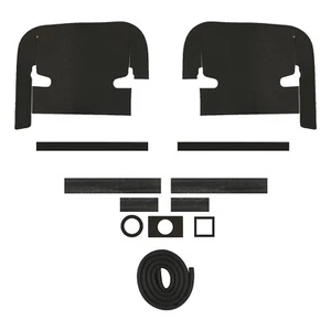 1967 Corvette Engine Compartment Seal Kit All without Air Conditioning 15 Pieces - Picture 1 of 1