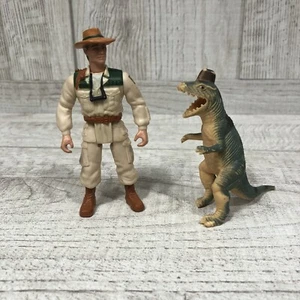 Lost World Jurassic Park Eddie Carr 4,5" Actionfigur 1997 JP Dinosaurier 1986 Vintage - Bild 1 von 11