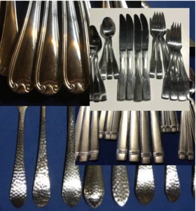 Reed & Barton 20-teiliges Edelstahlbesteck-Set, Service für 4 - WAHL des Musters - Bild 1 von 90