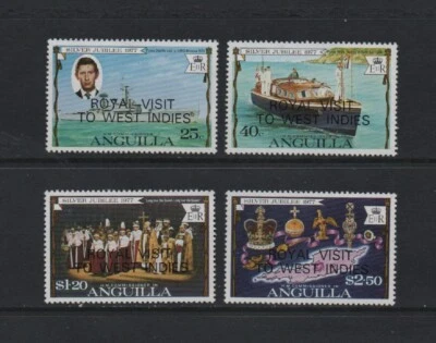 ANGUILLA 1977 ROYAL VISIT Set of 4v. (SG298/301) *MNH* - Image 1 of 2