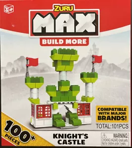 Zuru Max Build More Knights Castle 100 plus Pieces NEW Sealed Compatible - Picture 1 of 4