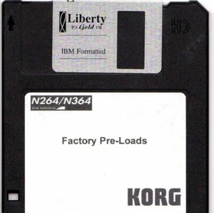 Korg N-264/364 Factory Preload Disk - Picture 1 of 1