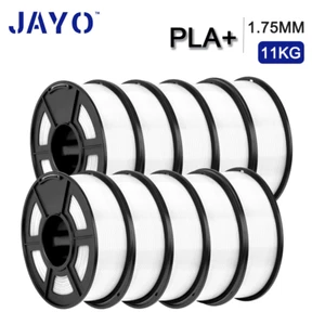 JAYO 5.5KG/10KG PLA PLUS 3D Printer Filament PLA+ 1.75mm 1.1KG/SET With Spool - Picture 1 of 30
