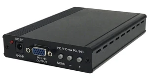 All-In-1 Multi Video To VGA HD Component Video Scaler - Picture 1 of 5