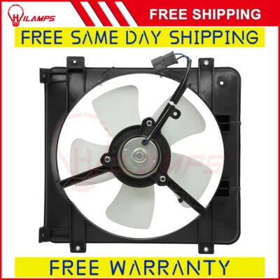 Conjunto de ventilador condensador aire acondicionado para Honda Civic 674-59358B 1996 1997 1998 Foto 1 de 4