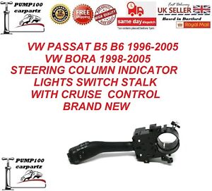 FOR VW PASSAT B5 B6 VW BORA 96-05  STEERING COLUMN INDICATOR LIGHT SWITCH STALK 