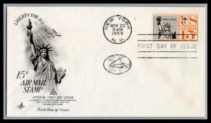 US FDC # C58 15c Statue of Liberty ArtCraft 1959, 9p702 - Picture 1 of 1