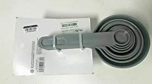 Room Essentials Set misurino e cucchiaio 8 pezzi grigio plastica robusta NUOVO! - Foto 1 di 3