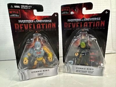 ¡NUEVO! Masters Of The Universe Revelation Eternia Minis Faker Mercenary Netflix Foto 1 de 4