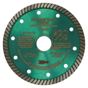 Diamant - Trennscheibe Fliese -Turbo Ø 125 RD112 extradünn Diamantscheibe Fliese - Bild 1 von 9